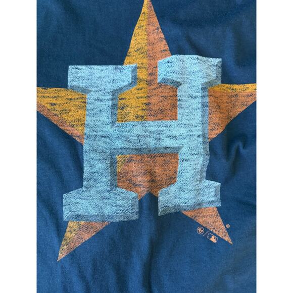 '47 Men's Houston Astros Premium Franklin T-Shirt Blue Size Small Baseball MLB - Picture 6 of 7